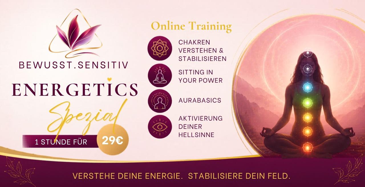 Einladung zu Energetics LIVE auf Instragram